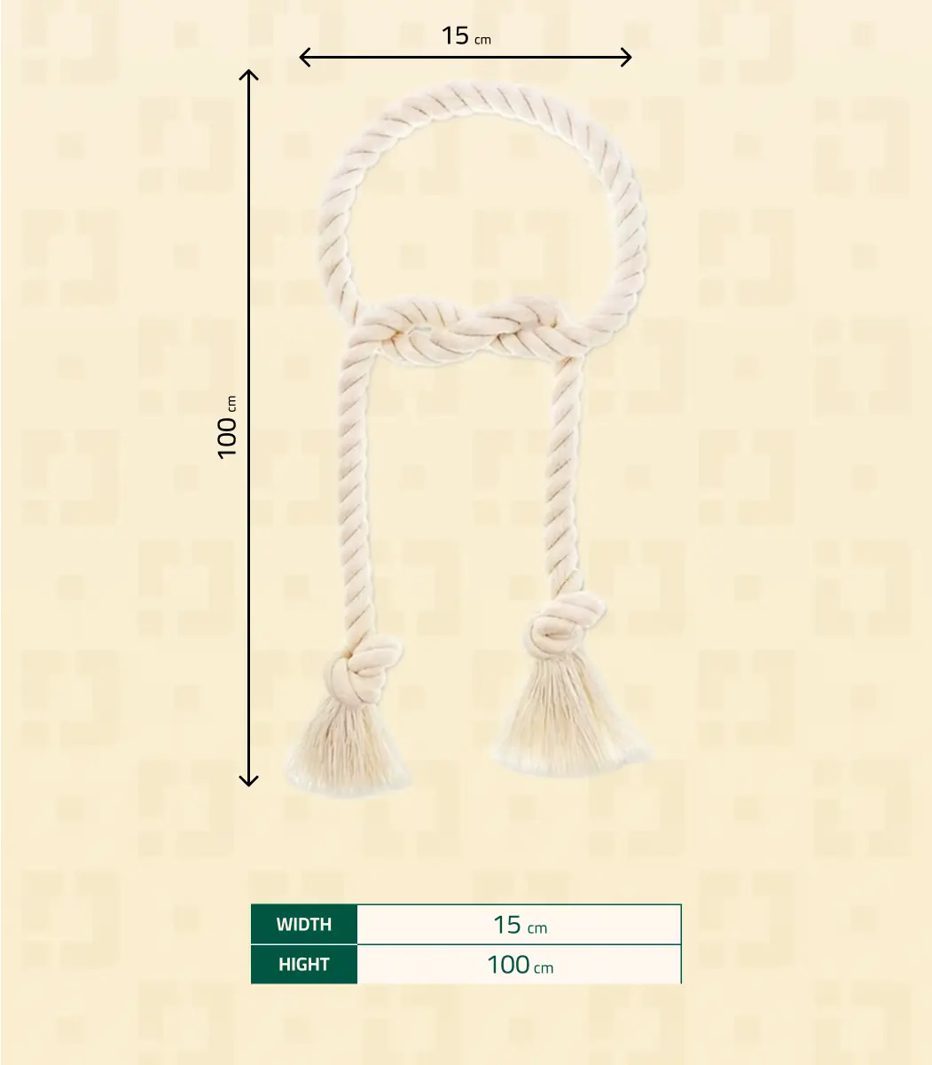 Curtain Tiebacks-SIZE-IBT15100OSMCT000125