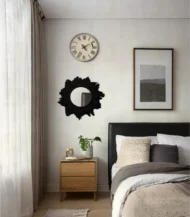 Macrame Wall Hanging Mirror -Live-IBT3535BSMMW000096