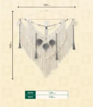 Macrame wall hanging-SIZE-IBT120120MSMMW000082