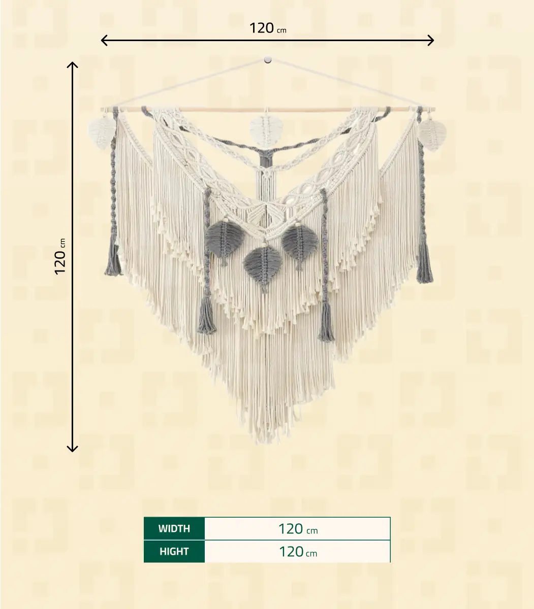 Macrame wall hanging-SIZE-IBT120120MSMMW000082