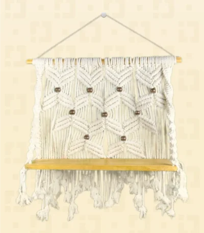 Macrame Shelf