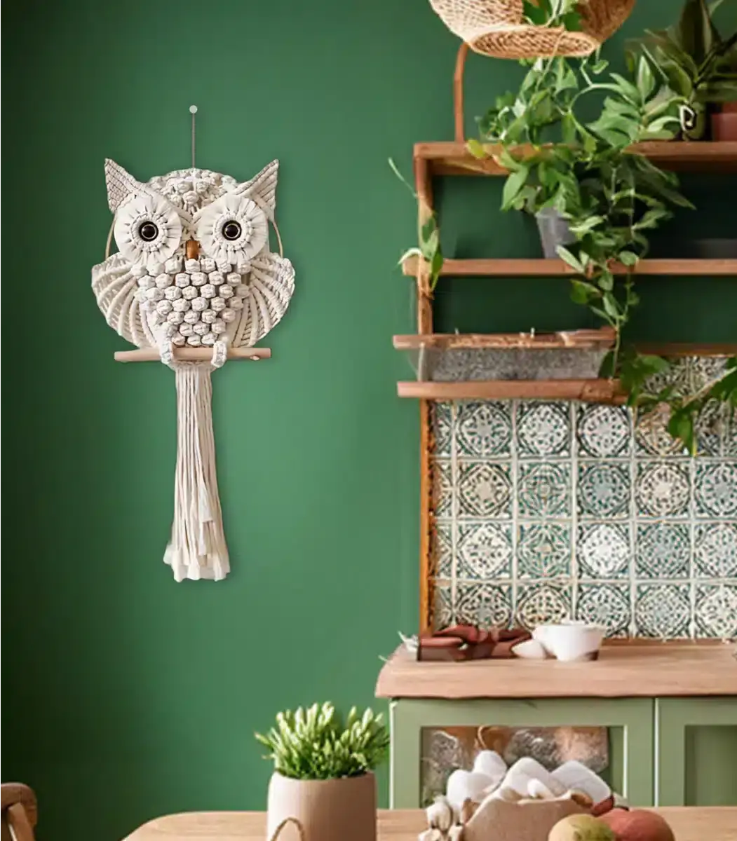 Macrame Dream Catcher-New Defult-IBT2580OSMMD000147