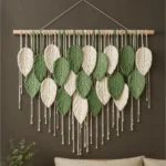 Macrame wall hanging Leaves
