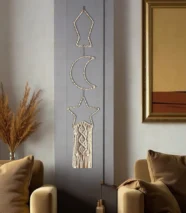 Macrame Moon and Star