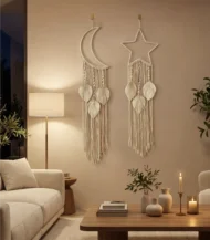 Macrame Moon and Star 2 Pcs-01-IBTR12030BHRMM000004