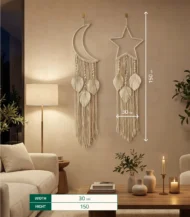 Macrame Moon and Star 2 Pcs-03-IBTR12030BHRMM000004