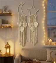 Macrame Moon and Star 2 Pcs-05-IBTR12030BHRMM000004