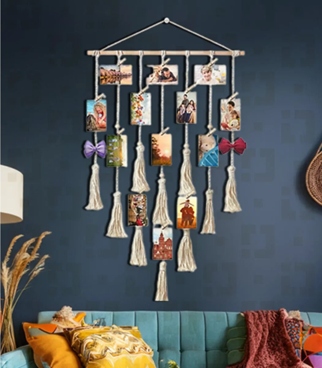 Macrame Photo Display -New Defult-IBT45100BSMMP000156