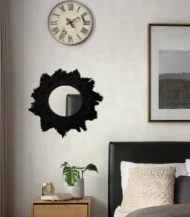 Macrame Wall Hanging Mirror -New Defult-IBT3535BSMMW000096