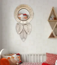 Macrame Wall Mirror -New Defult-IBT3030OSMMW000107