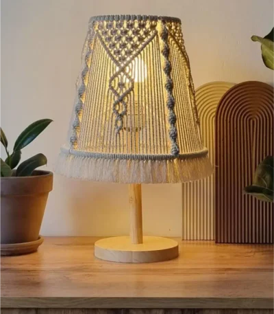 Macrame Lampshade