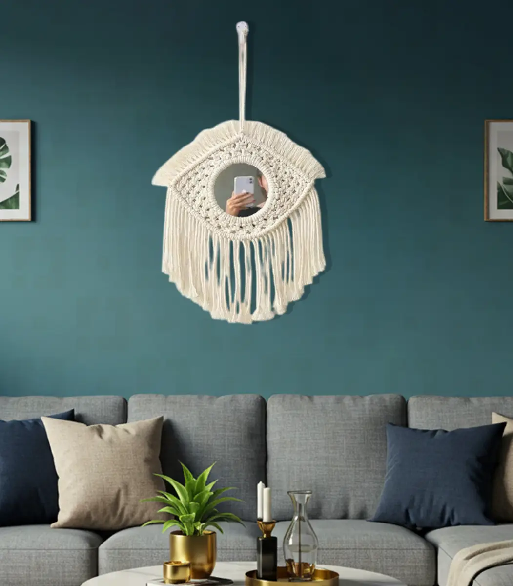 Macrame Mirror -1- IBT2550WLMMM000019