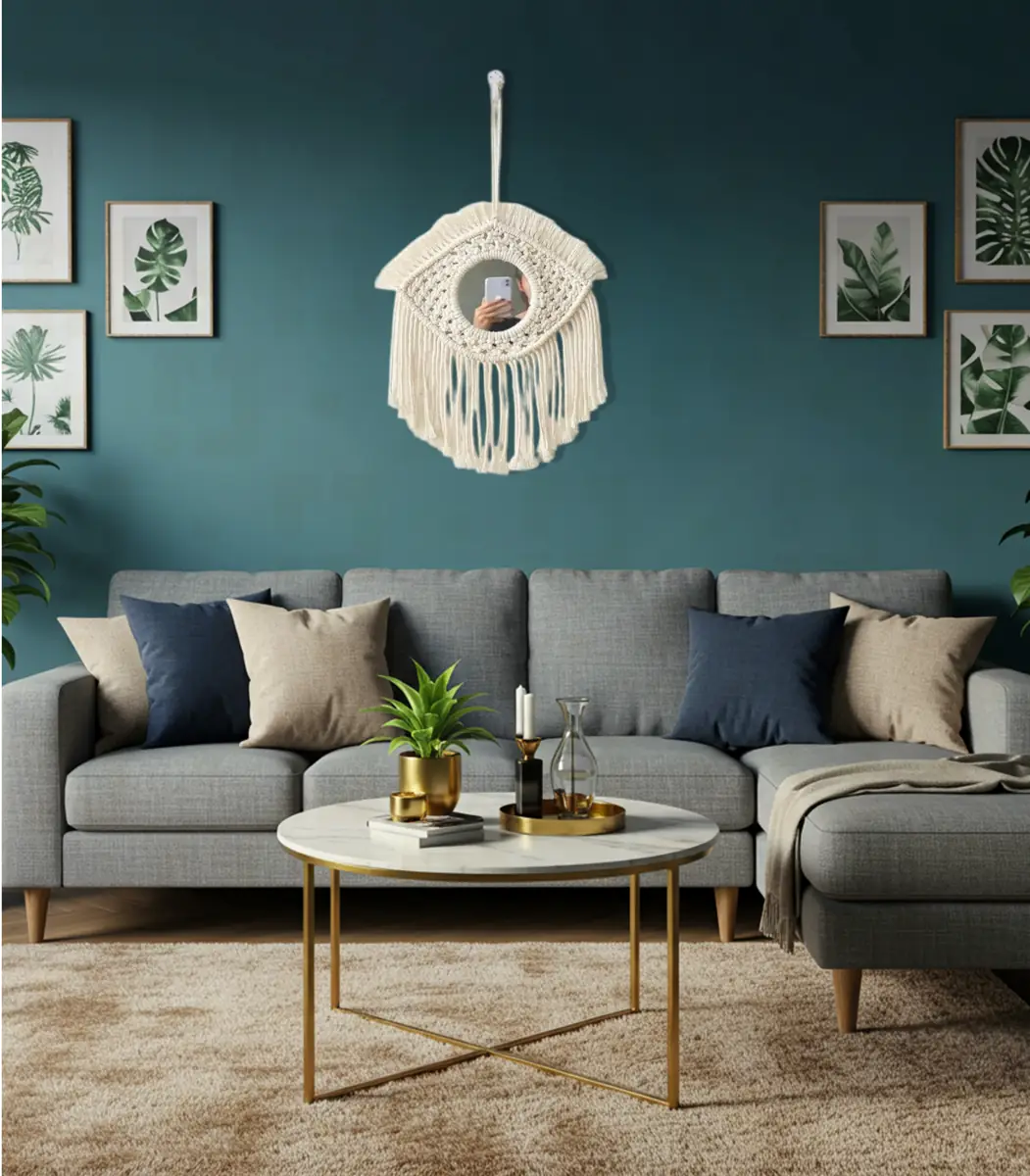 Macrame Mirror -2- IBT2550WLMMM000019