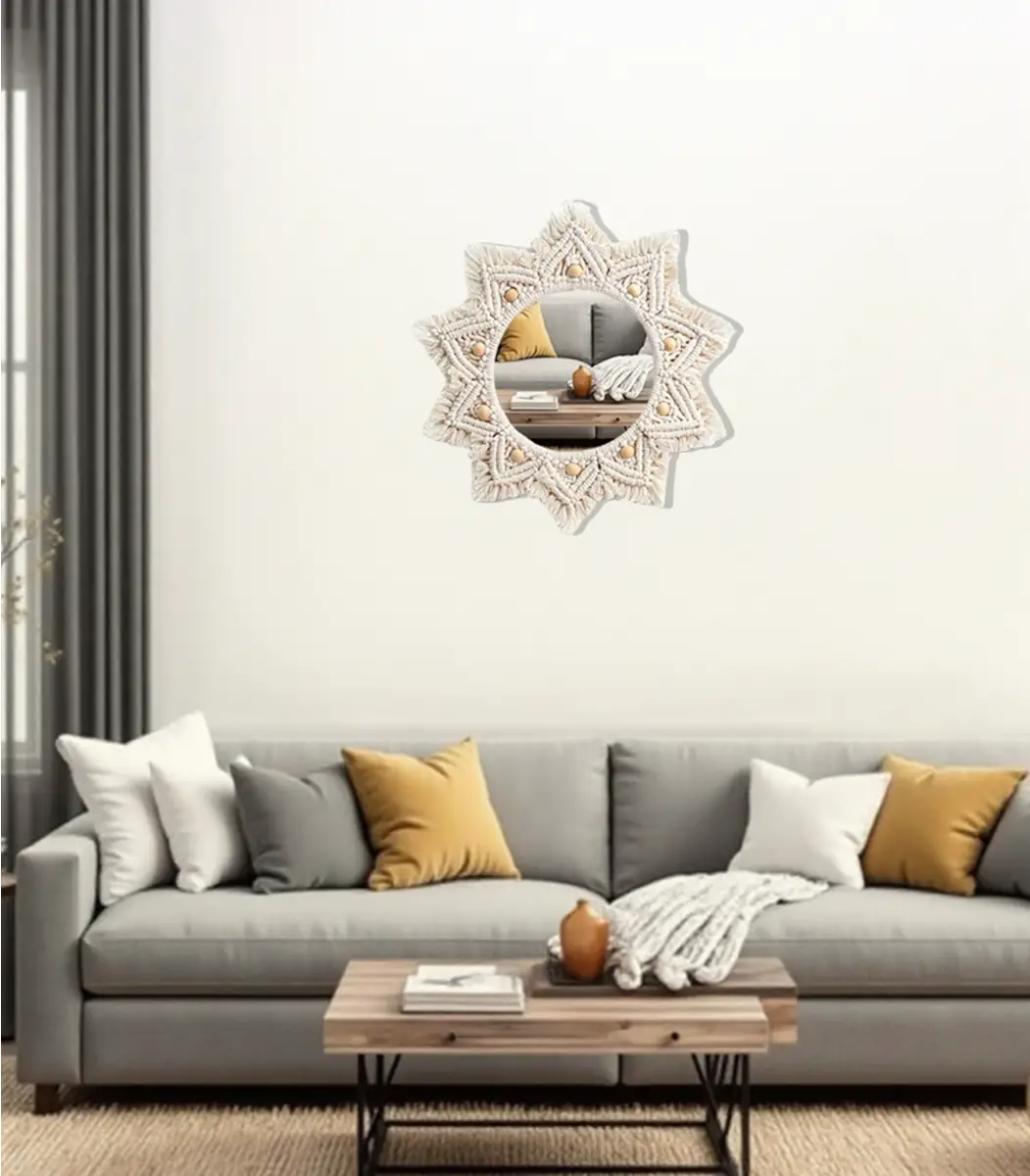 Macrame Mirror -2-IBT3045WLMMM000003