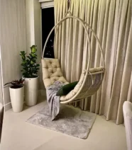 أرجوحة مكرمية باطار معدنى