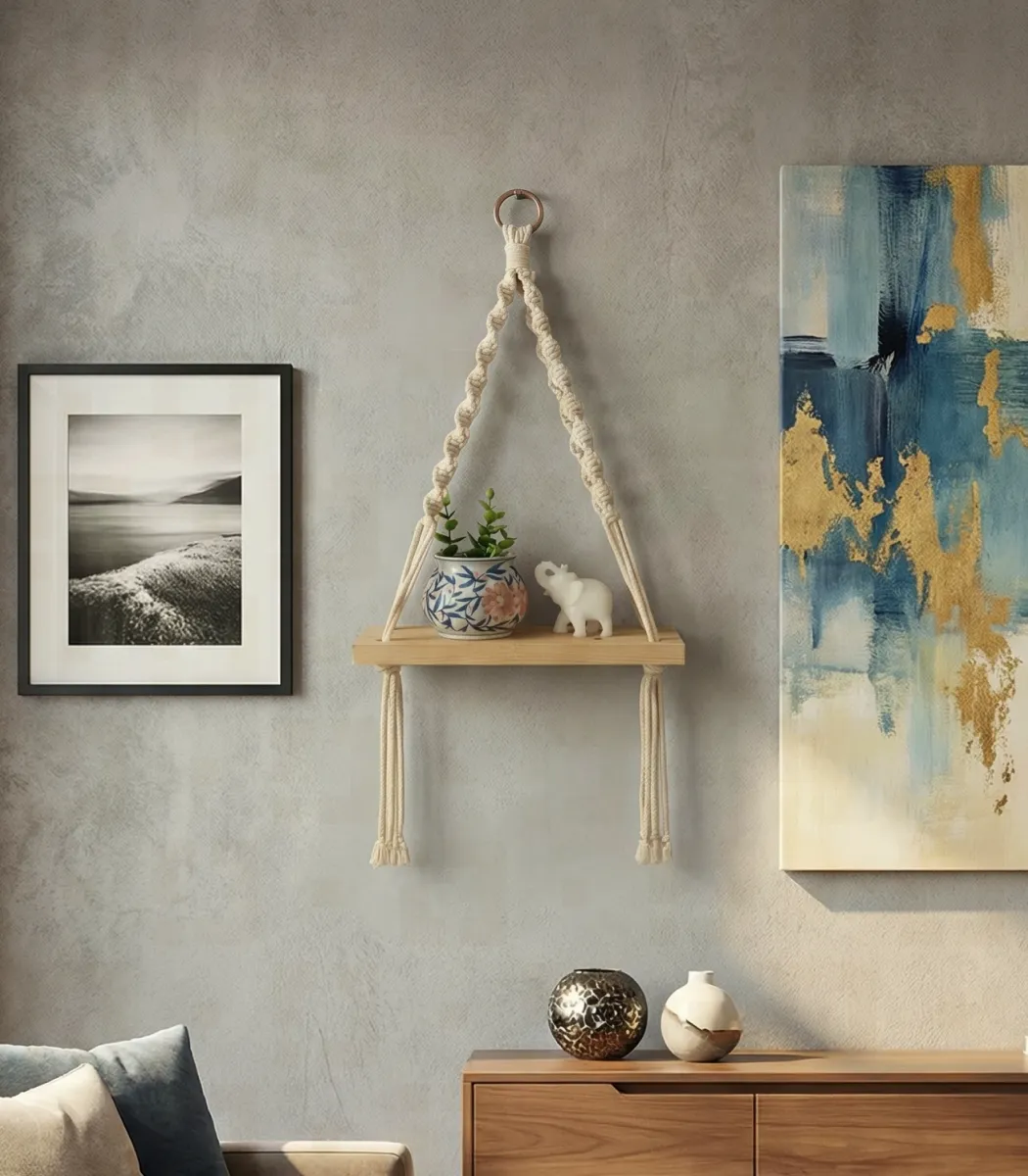 Macrame Shelf-01-IBT5030OHSMS000034