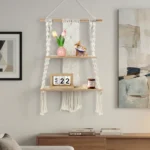 Macrame Shelf 2 Leveles