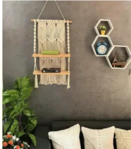 Macrame Shelf  2 Leveles