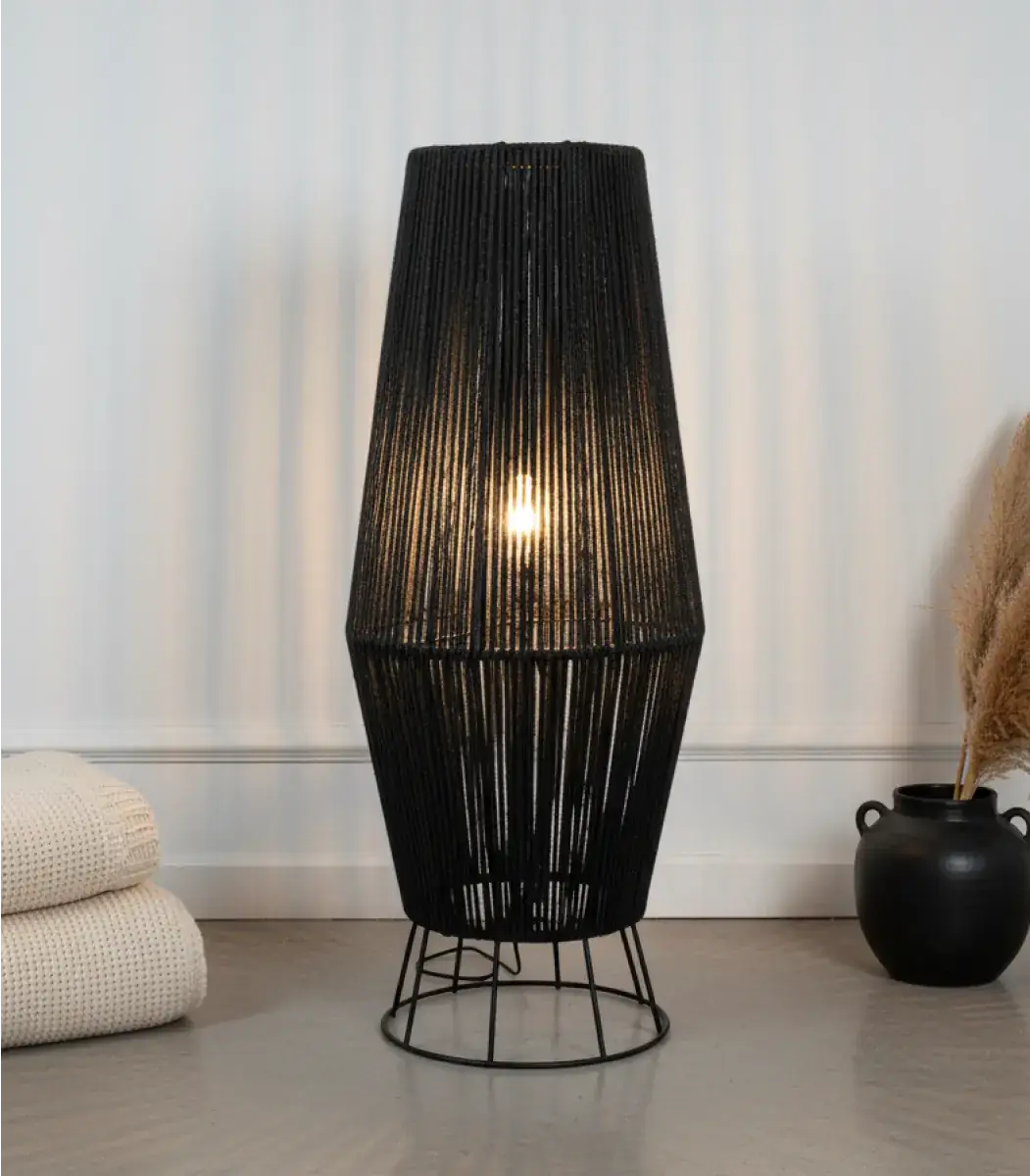 Makrami Floor Lamp