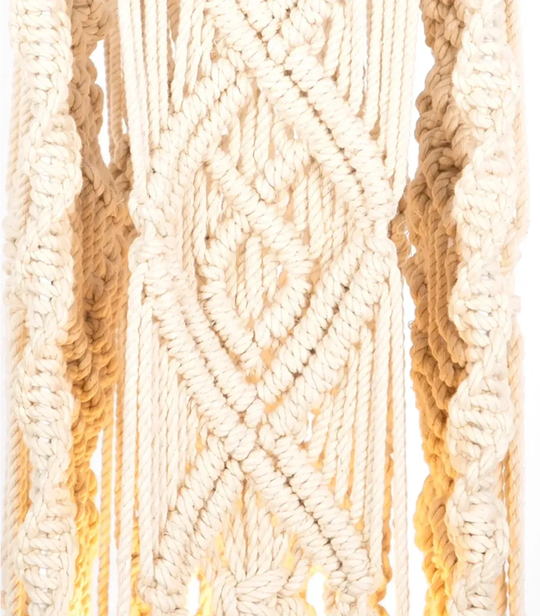 Boho Makrami Floor Lamp-03-IBTFl_Bo_Ma_007N