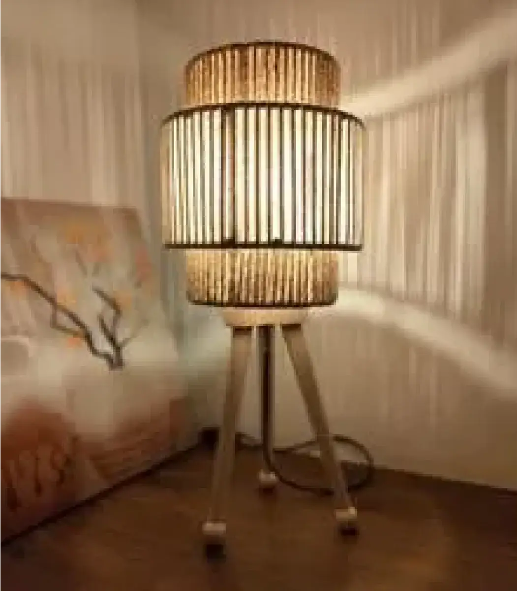 Boho table lamp