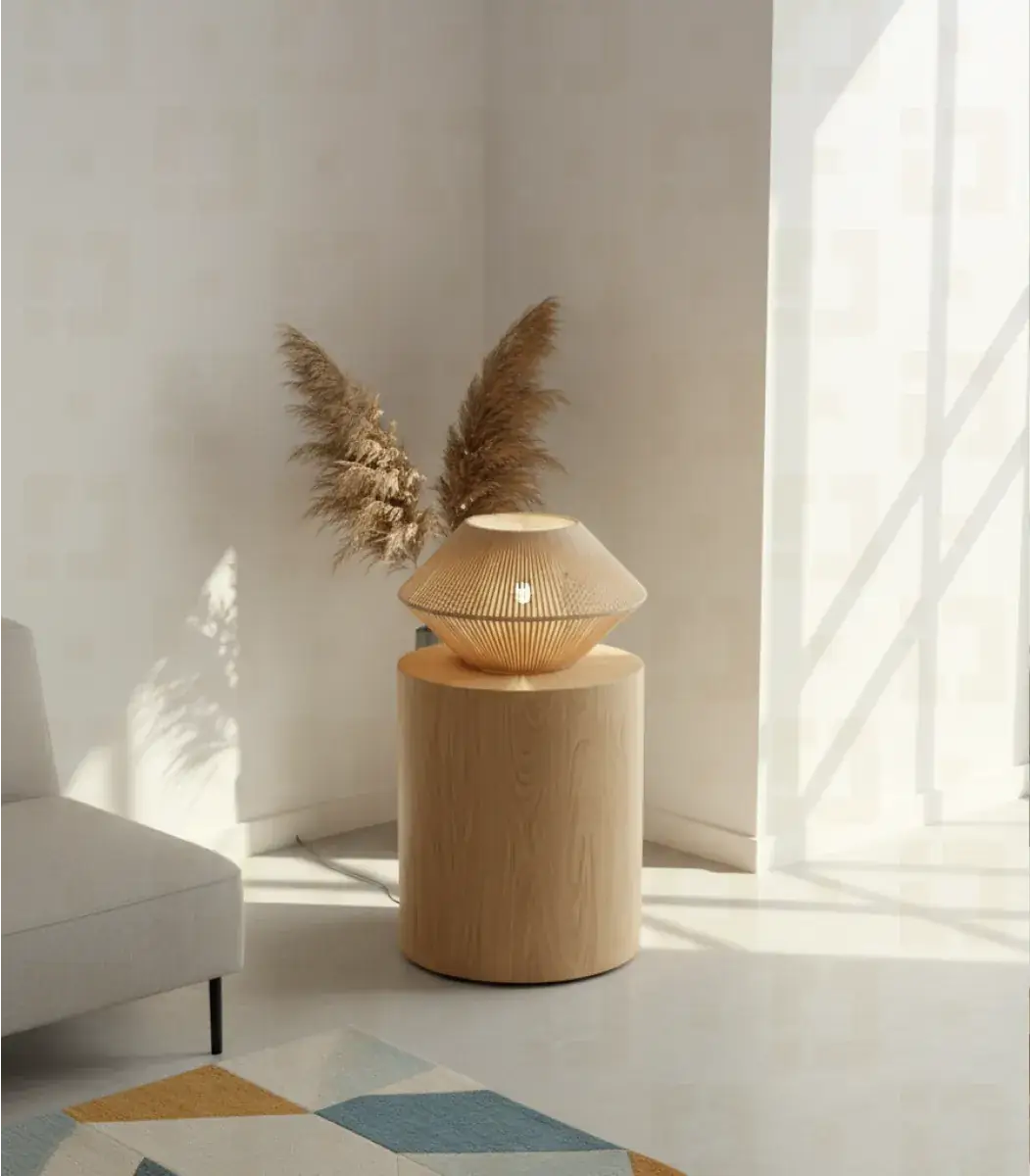 Boho table lamp