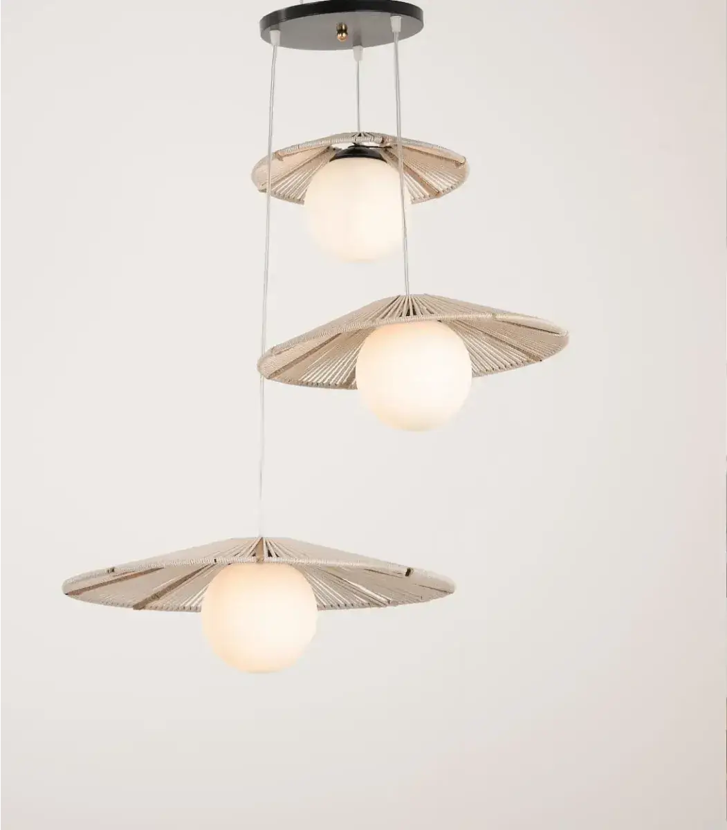 Macrame 3 Lights