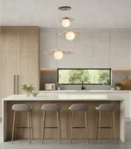 Macrame 3 Lights Multicolored Pendant can28-03-IBTCe_Bo_Ma_022N