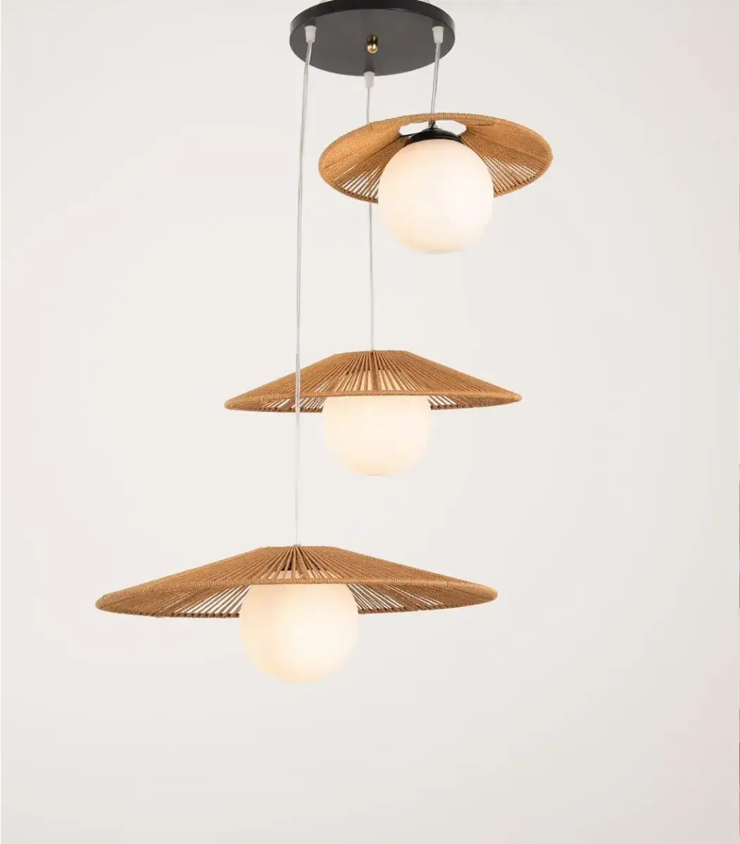 Macrame 3 Lights