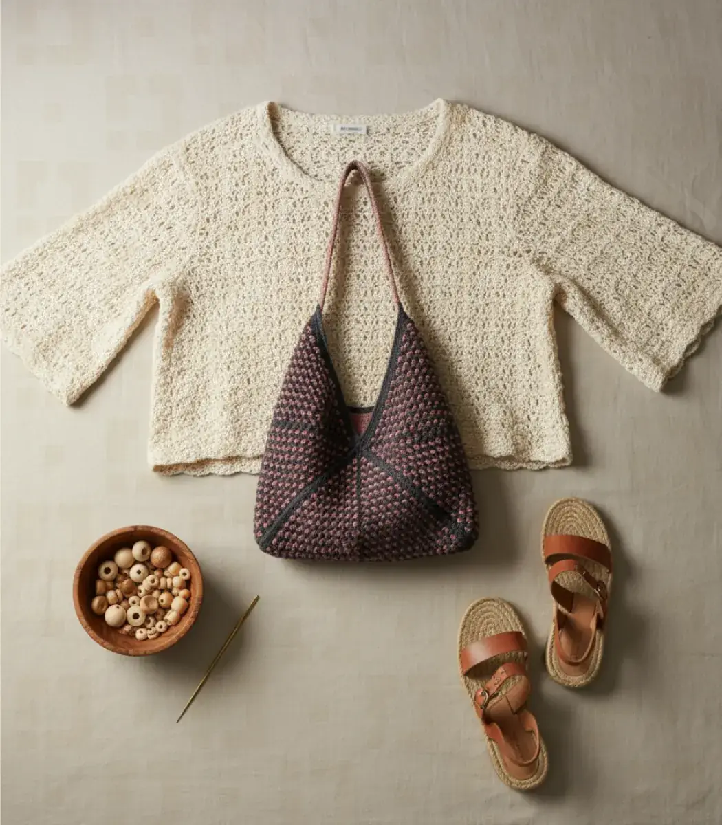 Macrame Bag-03-IBT3040BVAM000008