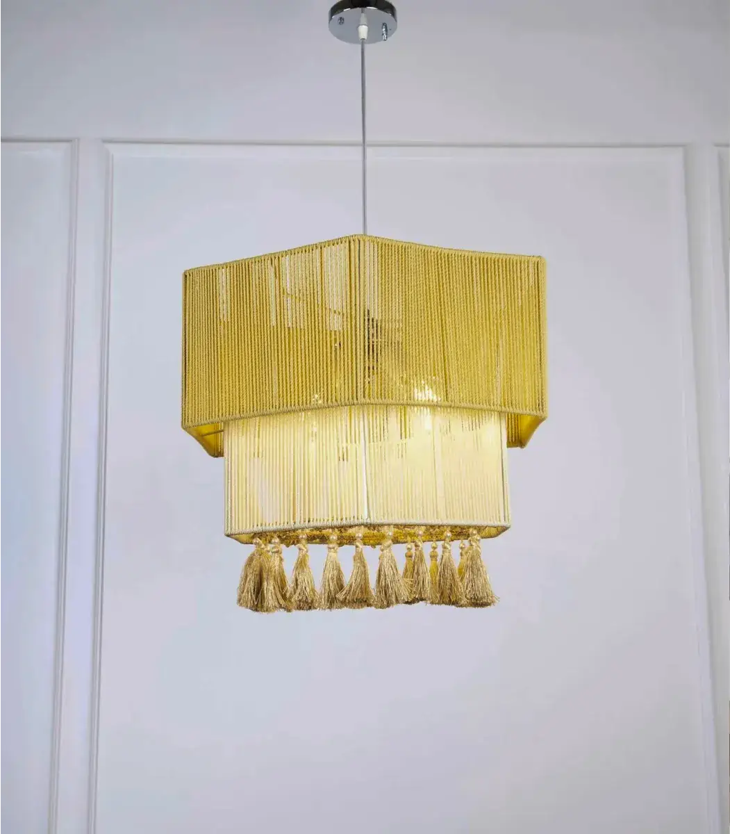 Macrame Ceiling lamp
