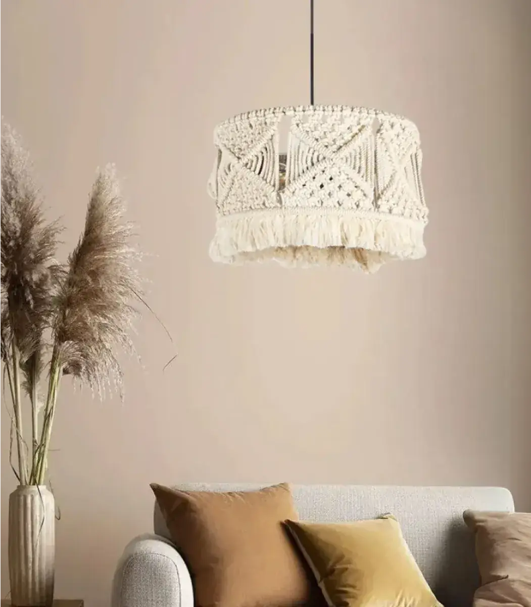 Macrame Ceiling lamp