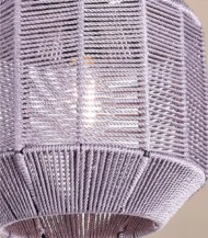 Macrame Ceiling lamp A45-03-IBTCe_Bo_Ma_008N