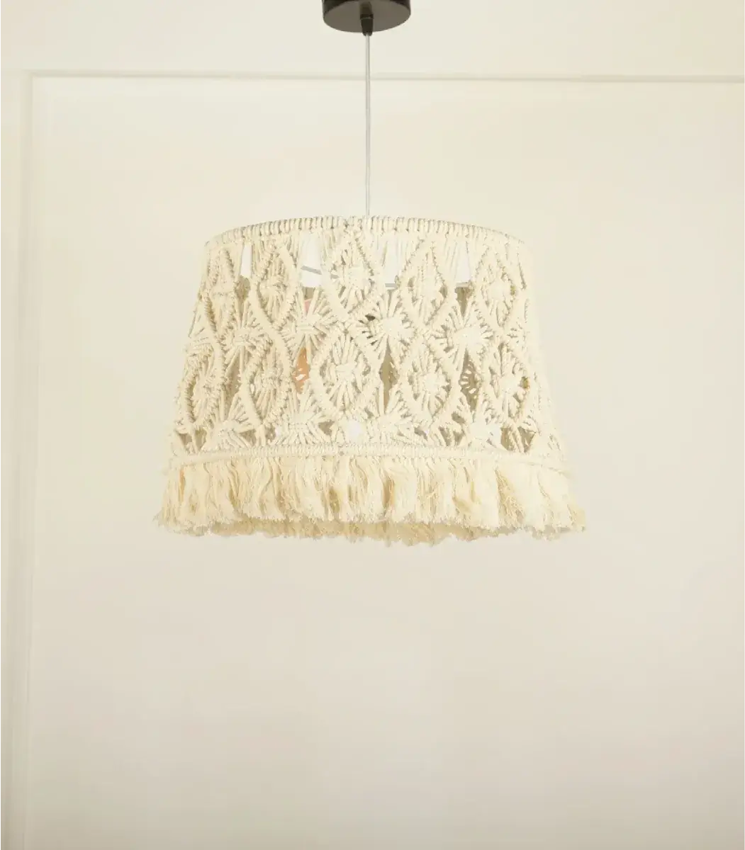 Macrame Ceiling lamp