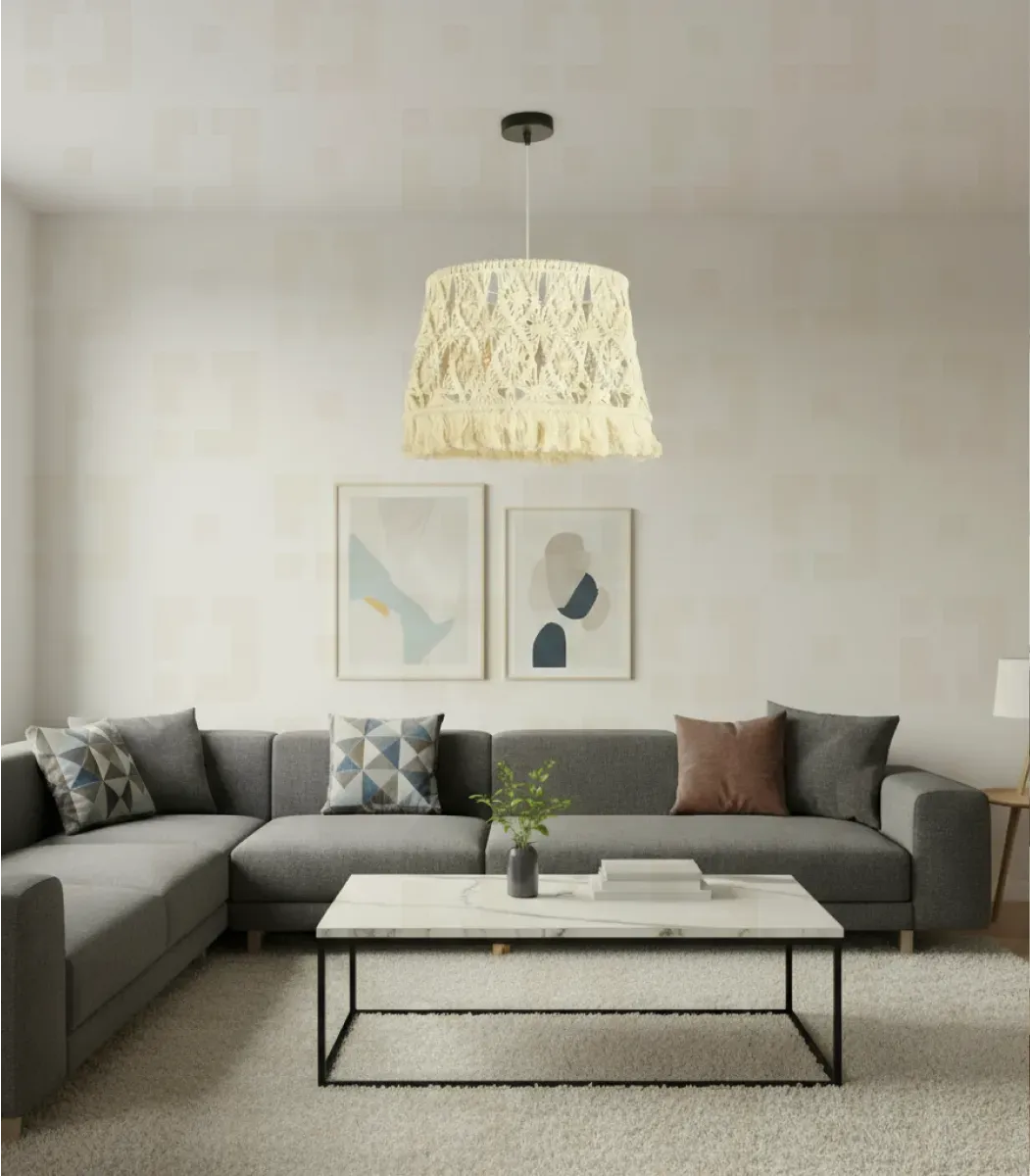 Macrame Ceiling lamp NCA13-02-IBTCe_Bo_Ma_041