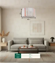 Makrami Ceiling Lamp NBC64-04-IBTCe_Bo_Ma_038N