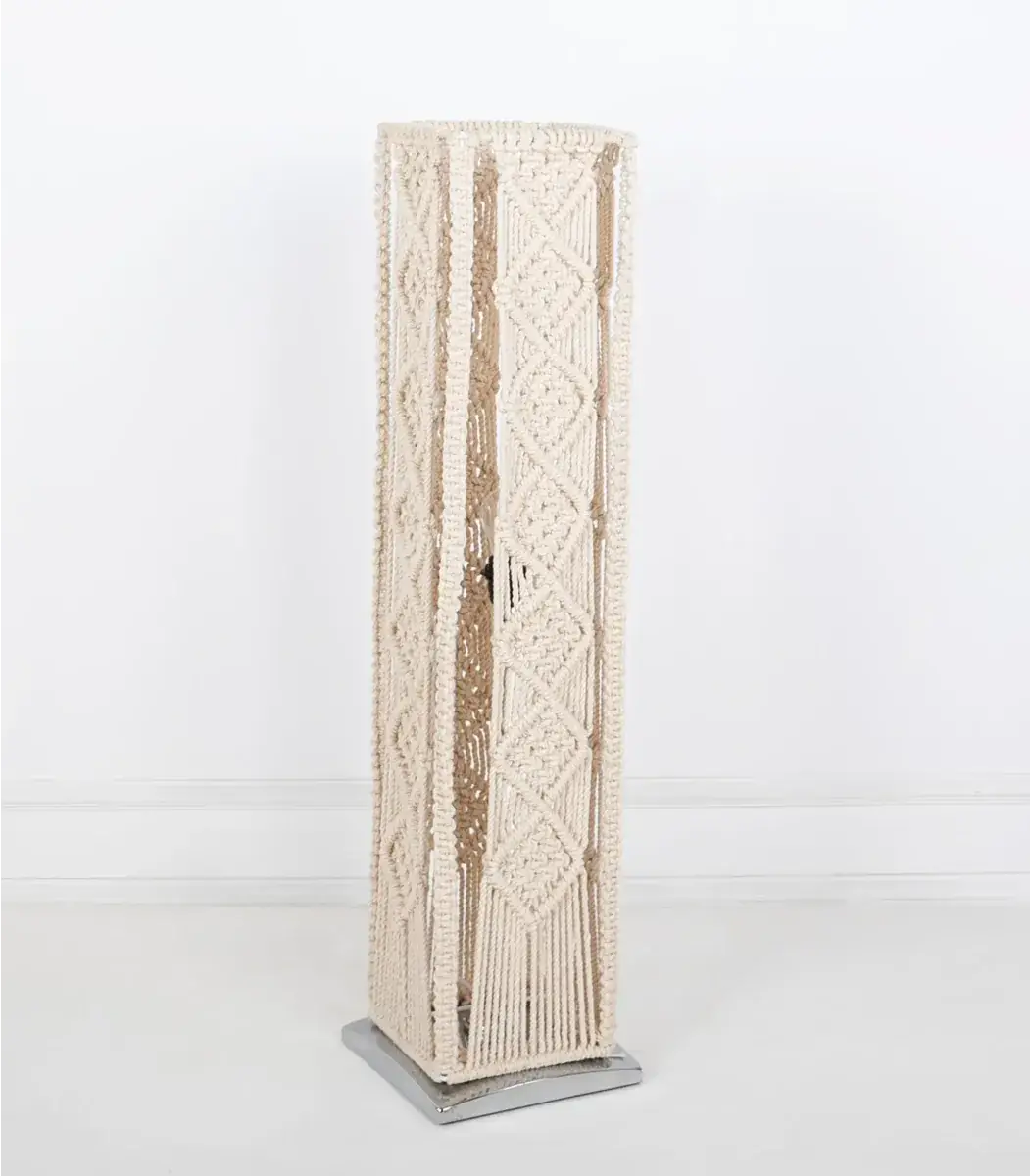 Makrami Floor Lamp