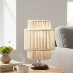 Makrami table lamp