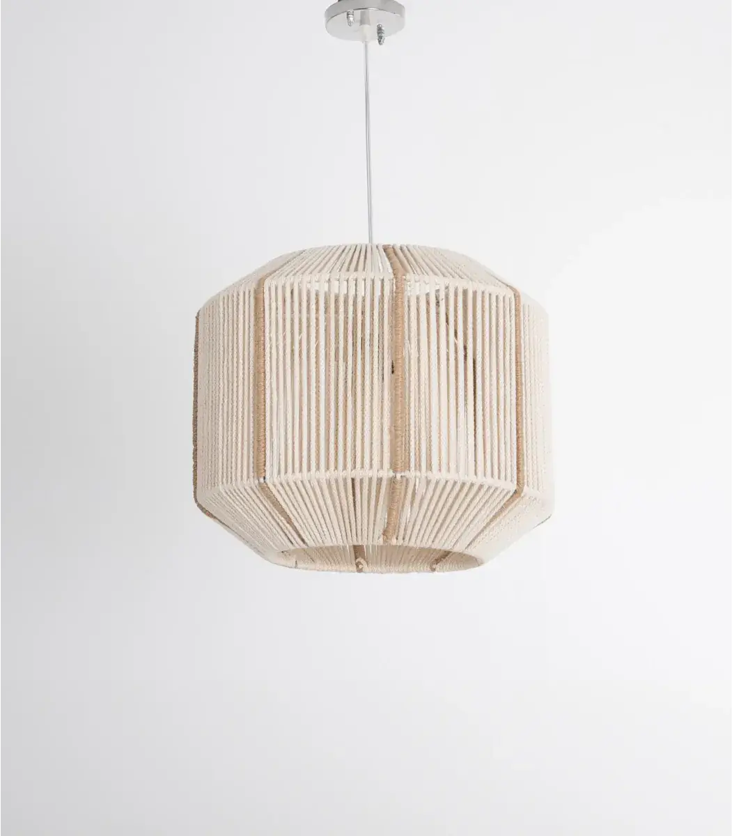 Makrami ceiling lamp