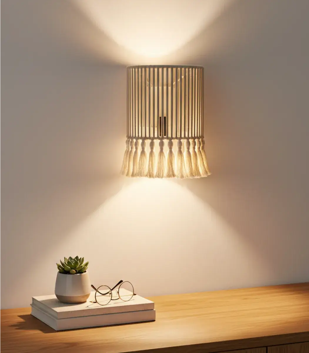 boho Wall Lamp