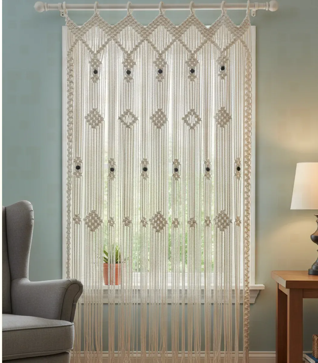Macrame Curtain