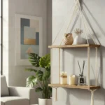 Macrame Shelf  2 Leveles