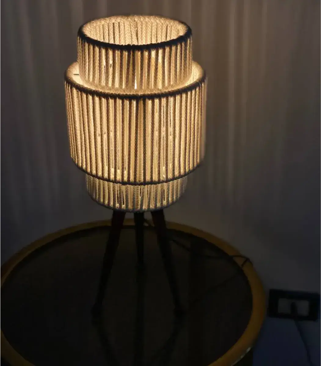 Macramé Table lamp