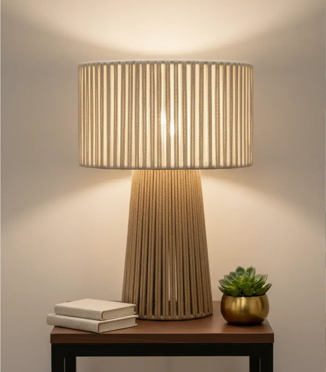 Boho table lamp