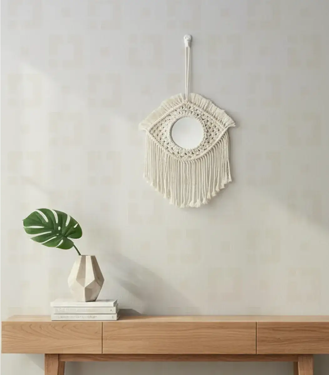 Macrame Mirror