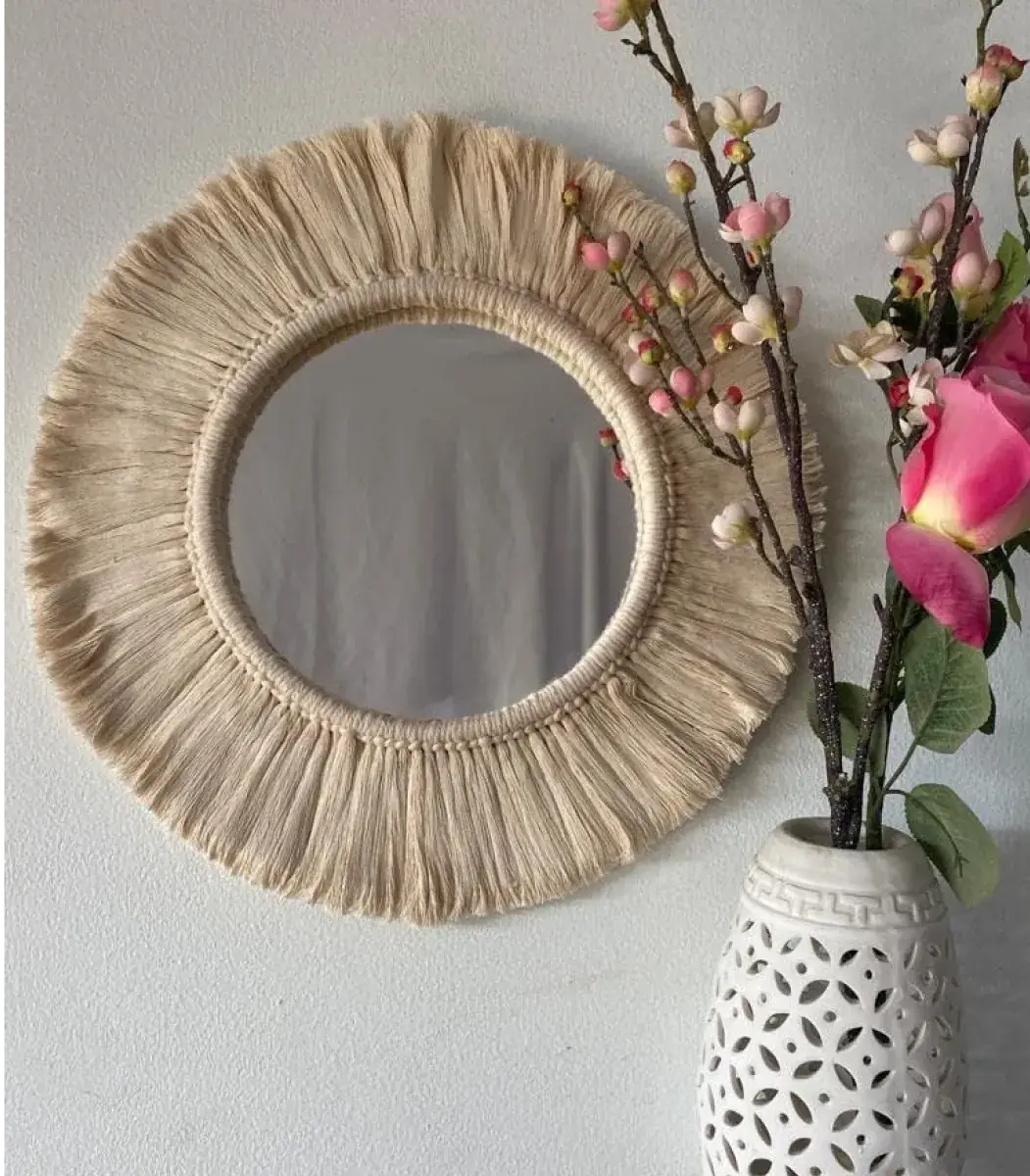 Macrame Mirror