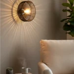 Macramé Wall Lamp