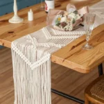 Macrame Table Runner