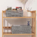 2 Macrame Storage Box