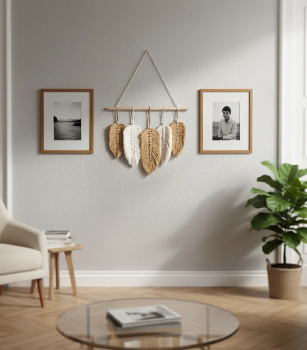 Clife macrame wall hanging Leaves